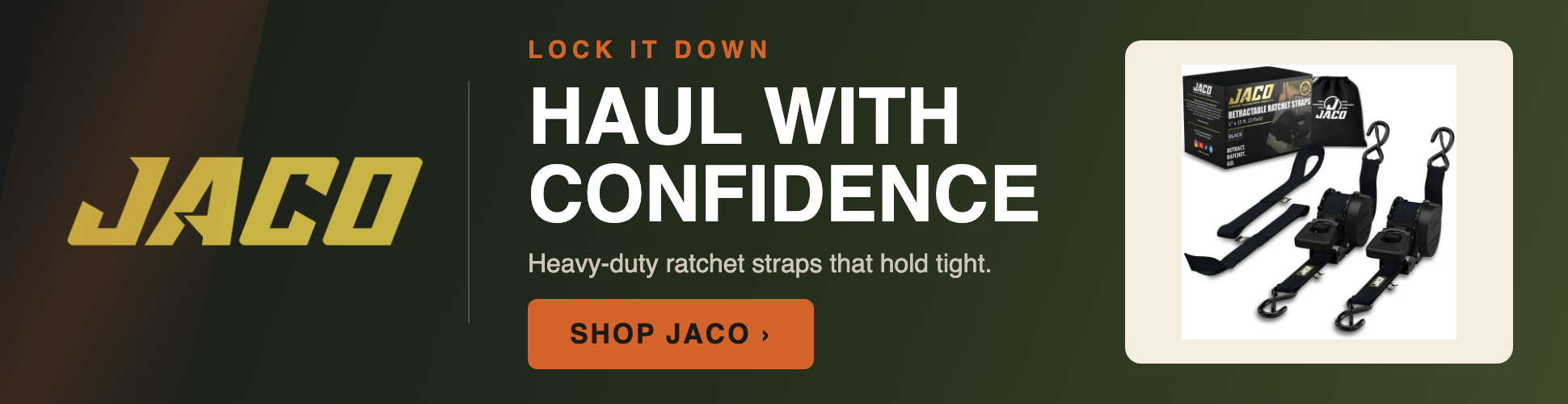 JACO Ratchet Straps - Shop now