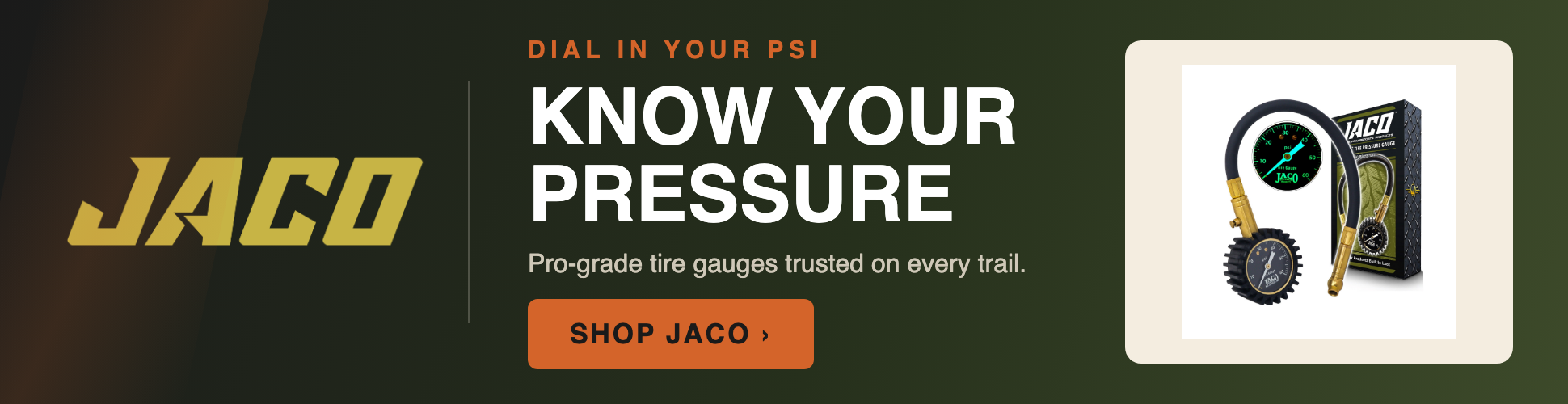 JACO Tire Pressure Gauges - Shop now